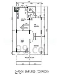 Blk 684 Hougang Avenue 8 (Hougang), HDB 3 Rooms #585085781